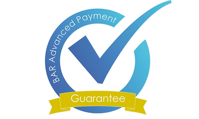 BAR advanced payment guaranteee