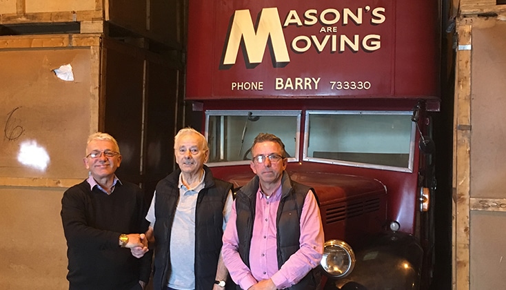 Cardiff removals veteran, Graham Thomas, retires from the removals industry at 80 years young!